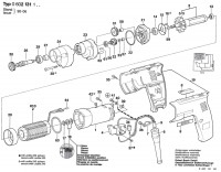 Bosch 0 602 131 104 GR.57 Drill Spare Parts